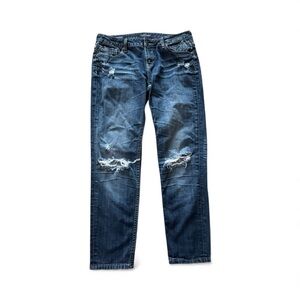 Vigoss Jeans The Boyfriend Rolled Up Skinny Women Size 11/27